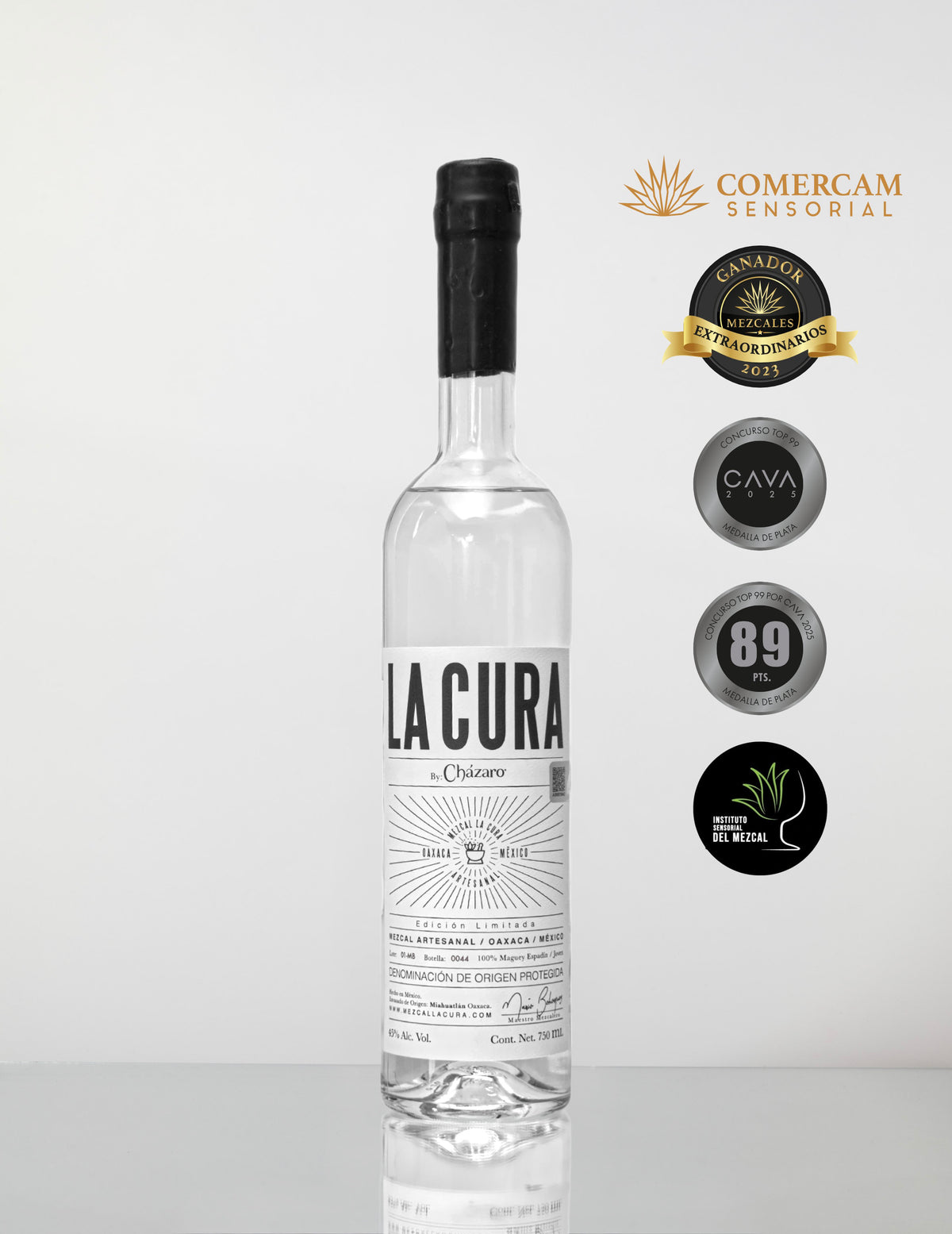 Botella LA CURA by Cházaro edición limitada